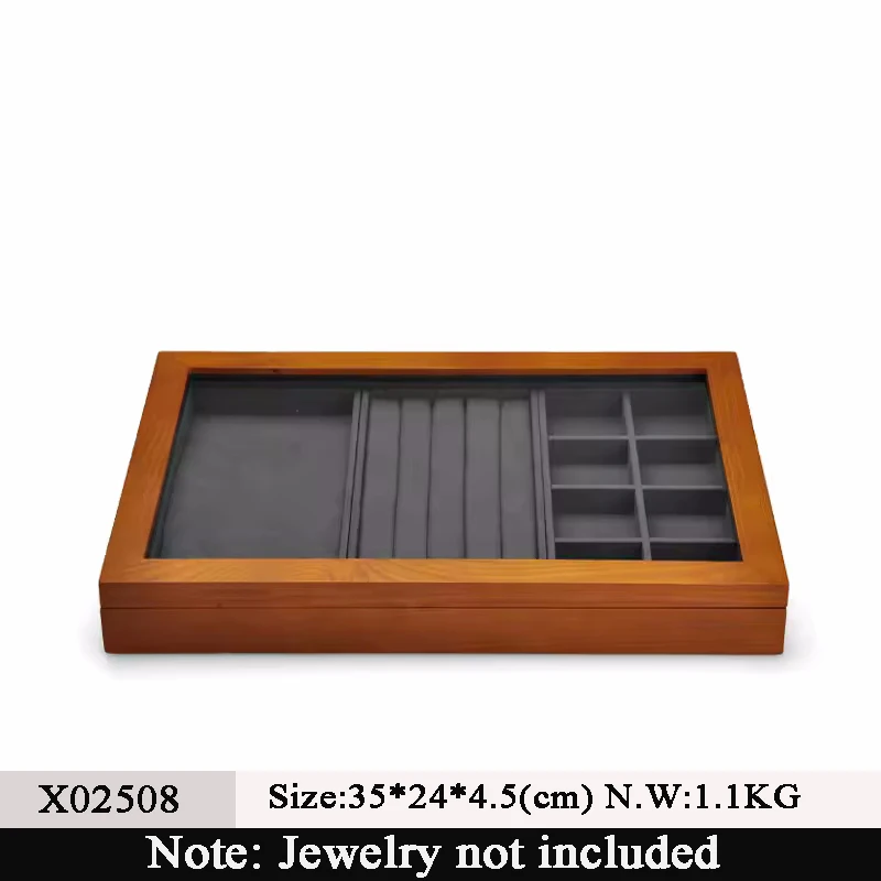 Деревянная коробка для хранения украшений Oirlv