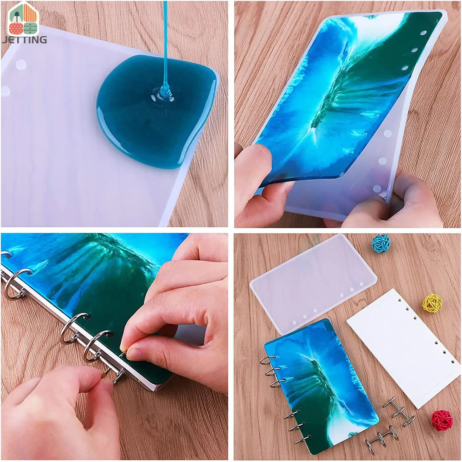 Форма для смолы с обложкой блокнота смола силиконовая форма самостоятельной