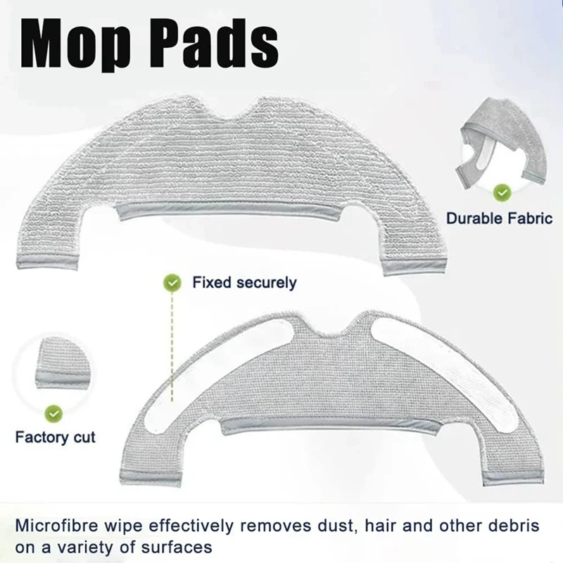 Набор аксессуаров для робота-пылесоса Dreame Bot D9 Plus основная боковая щетка тряпка