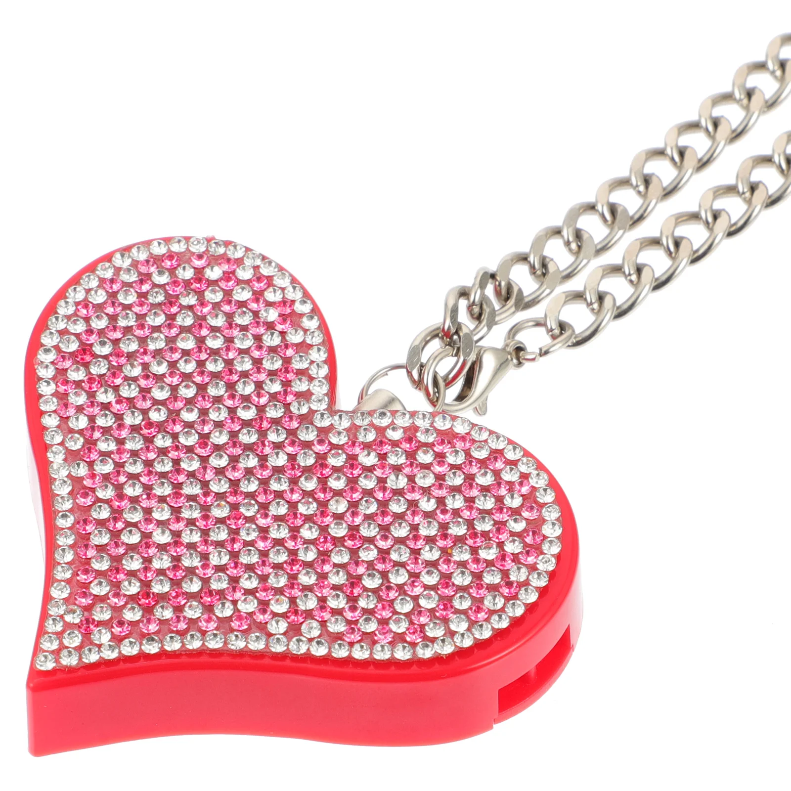 

Girl Heart-shape Siren Alarm Mini Safe Sound Heart-shape Emergency Alarm