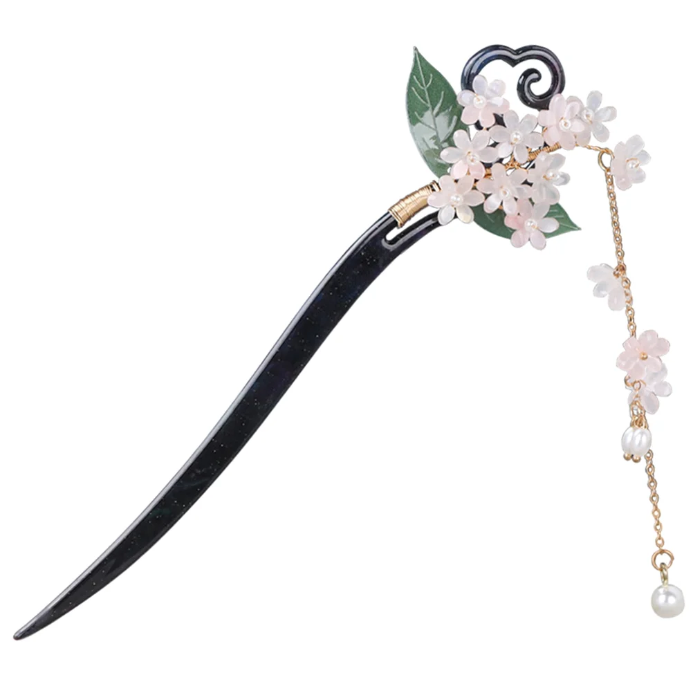 

Hair Stick Flower Hair Chopstick Vintage Hair Styling Tool Hair Bun Stick for Girls Women