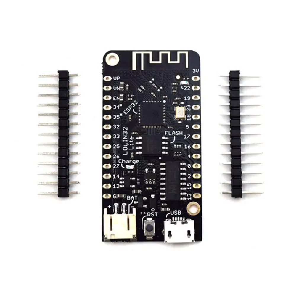 

LOLIN32 Wifi Wireless Development Board Antenna Micro USB Card Lithium Battery Interface ESP32 ESP-32 REV1 CH340 CH340G