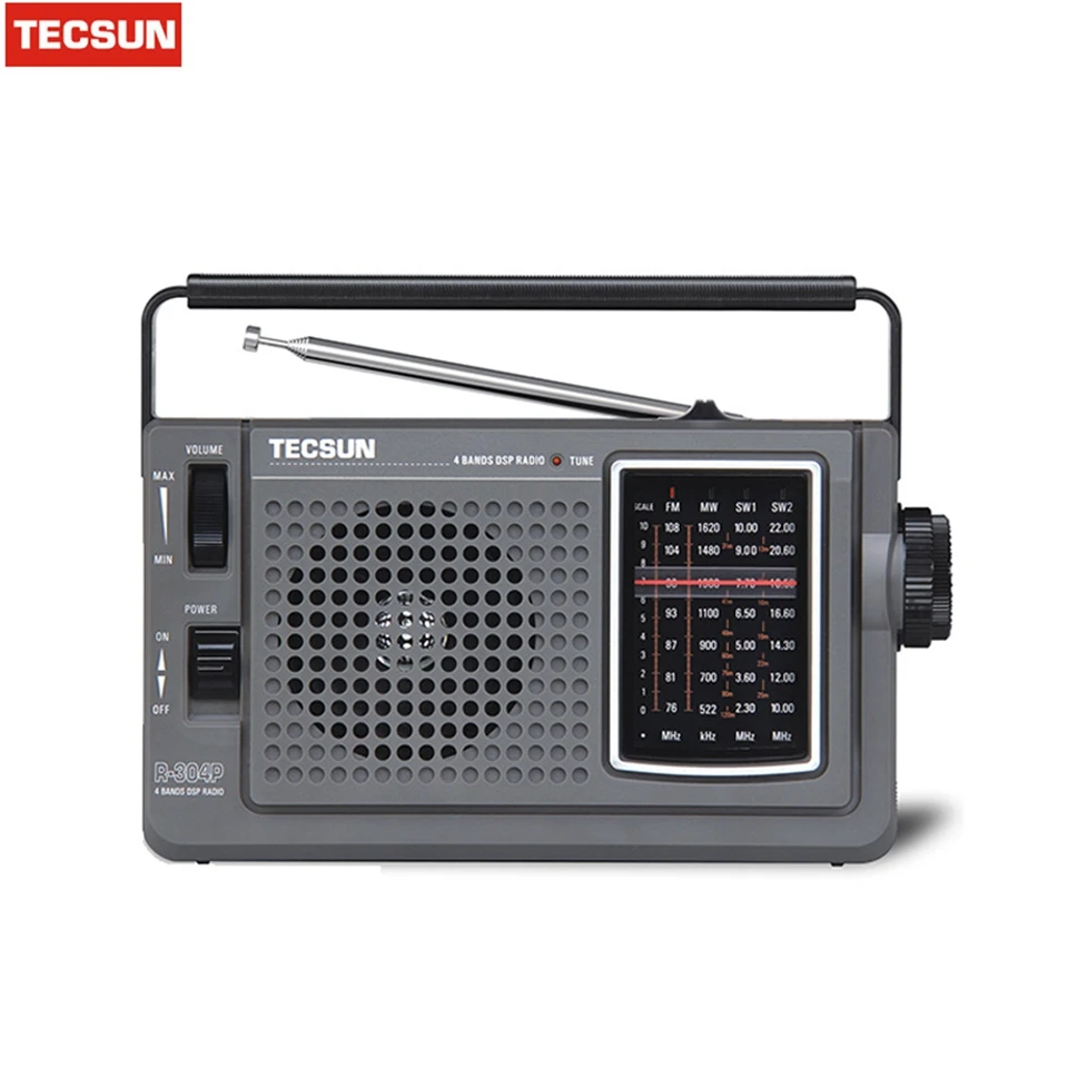 

Оригинальный портативный Радиоприемник TECSUN R-304P, портативный Радиоприемник R304P R304, FM-радио, Высокочувствительный радиоприемник, Прямая поставка