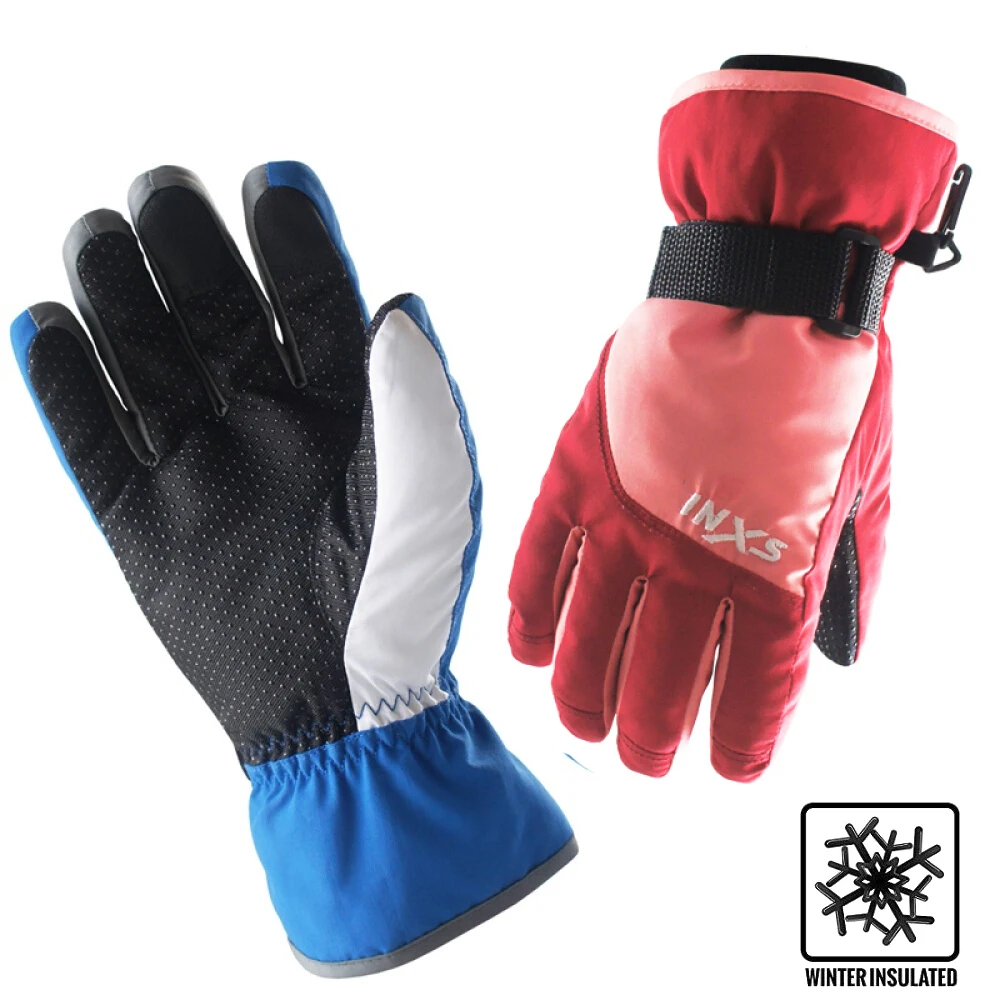 

Winter Lycra Waterproof Multicolor Guantes Men Esquiar Gloves Thermal Windproof Keep Warm Esquiar Ciclismo Guantes Moto Gloves