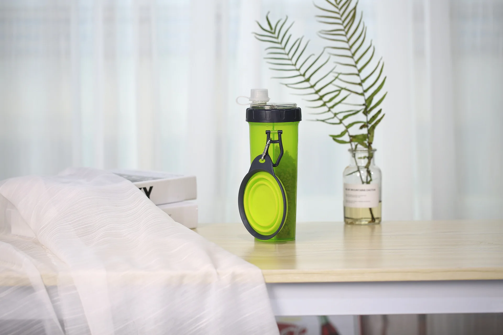 Бутылки с диспенсером для воды домашних животных кошек и собак портативная