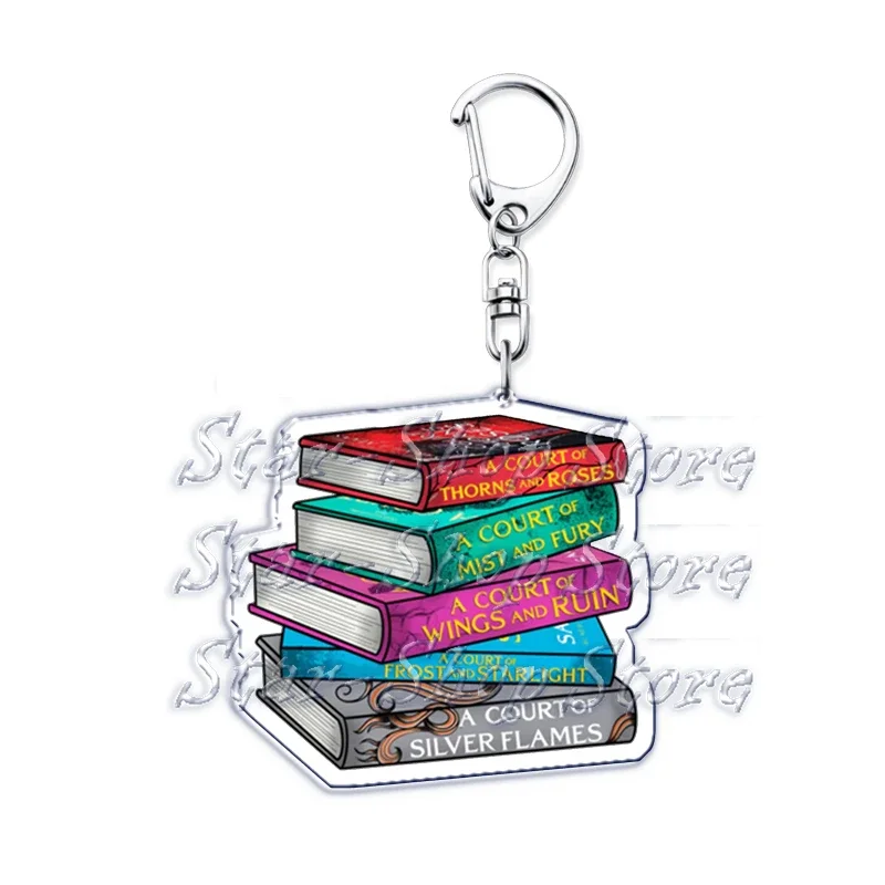 Брелок Acotar Books для аксессуаров сумка Rhysand Feyre A Court of Thorns and Roses брелок ключей кольцо