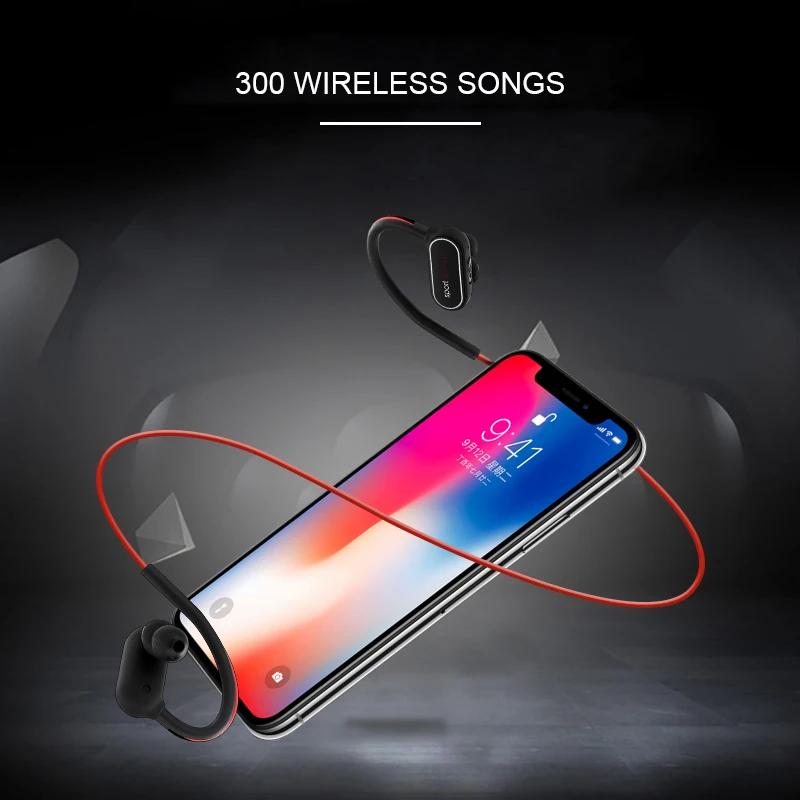 

Stereo Sports Earbuds Wireless Bluetooth Headphone Earphones With Microphone Headsets