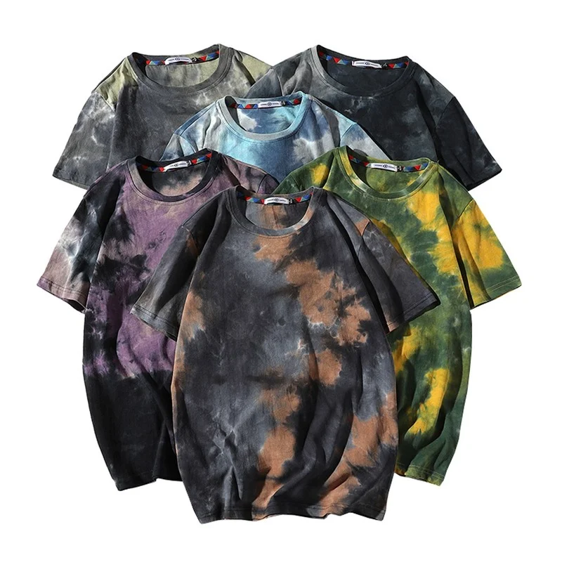 

Мужская футболка M-5XL большого размера, высококачественные футболки из 100% хлопка, летняя модная мужская футболка с коротким рукавом, брендов...