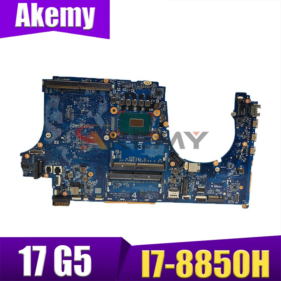 

For HP DA0XW3MBAH0 17 G5 laptop mainboard motherboard with I7-8850H CPU GM UMA