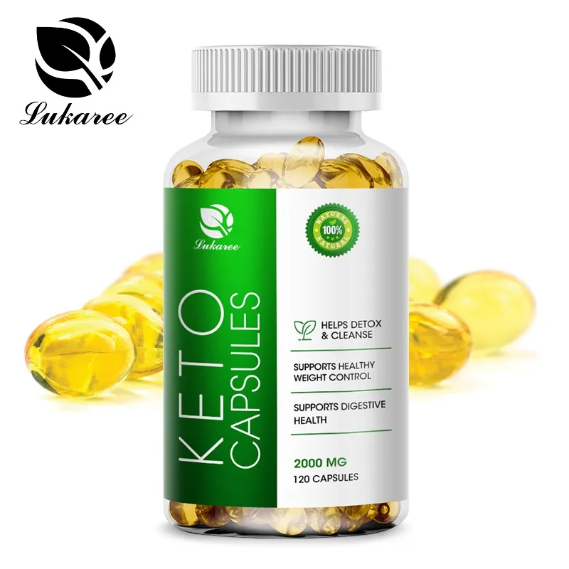 

Lukaree Organic Keto Capsule Weight Loss Products Slimming for Women Body Management Fat Burner Healthy Food Keto Coffee Diet