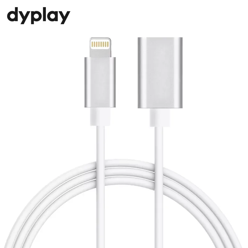 

NEW 8Pin Extension Cable Male to Female Interface TPE Extender for iPhone iPad iOS Devices Charging Adapter Passing Audio Video