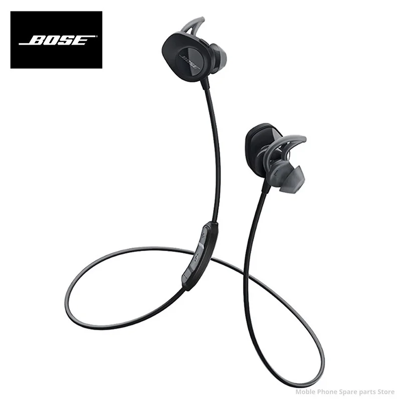 

Оригинальные беспроводные Bluetooth-наушники Bose SoundSport, спортивные наушники-вкладыши, водонепроницаемые наушники с защитой от пота, наушники с микрофоном