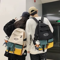 new high quality nylon women backpack female multi pocket travel rucksack student school bags for teenage girls boys