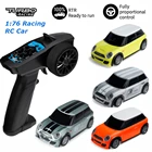 Гоночный Мини-Автомобиль Turbo Racing 176 2,4G 3CH RC, полностью пропорциональная дрифтовая электрическая машина, радиоуправляемая модель автомобиля RTR, игрушки для детей игрушки для мальчика детские игрушки