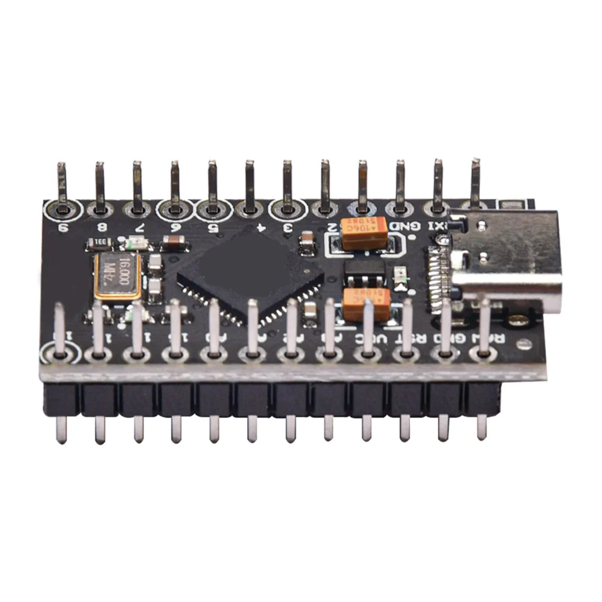 Фото FZFZ Atmega32U4 Type-C Mini Usb Pro Micro-для модуля Atmega32U4 3,3 В/16 МГц с 2-рядным контактным разъемом для №4