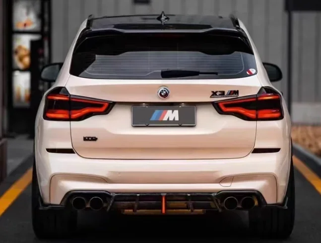 Новинка! Передний бампер из углеродного волокна для BMW F97 F98 X3M X4M 2019-2022 задний