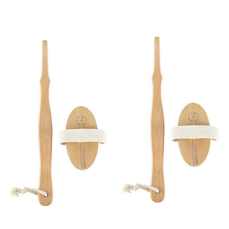 

2 шт., щётка для тела с длинной ручкой