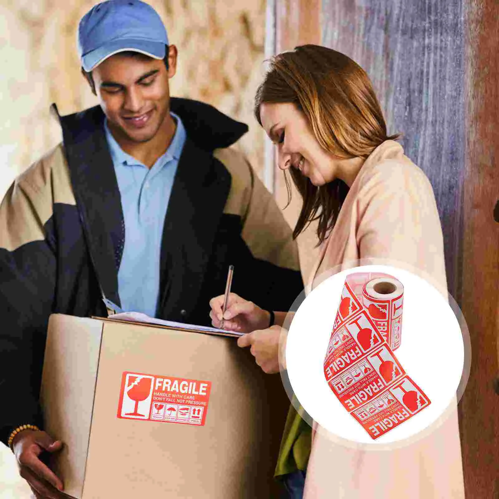 

Fragile Stickers Shipping Label Sticker Packing Labels Warningmoving Thisway Free Boxes Paper Handlecare Printable Cautiontape