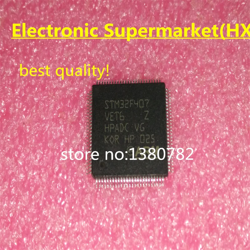 

New original special price spot 10pcs/lots STM32F407VET6 QFP-100 New original IC In stock!