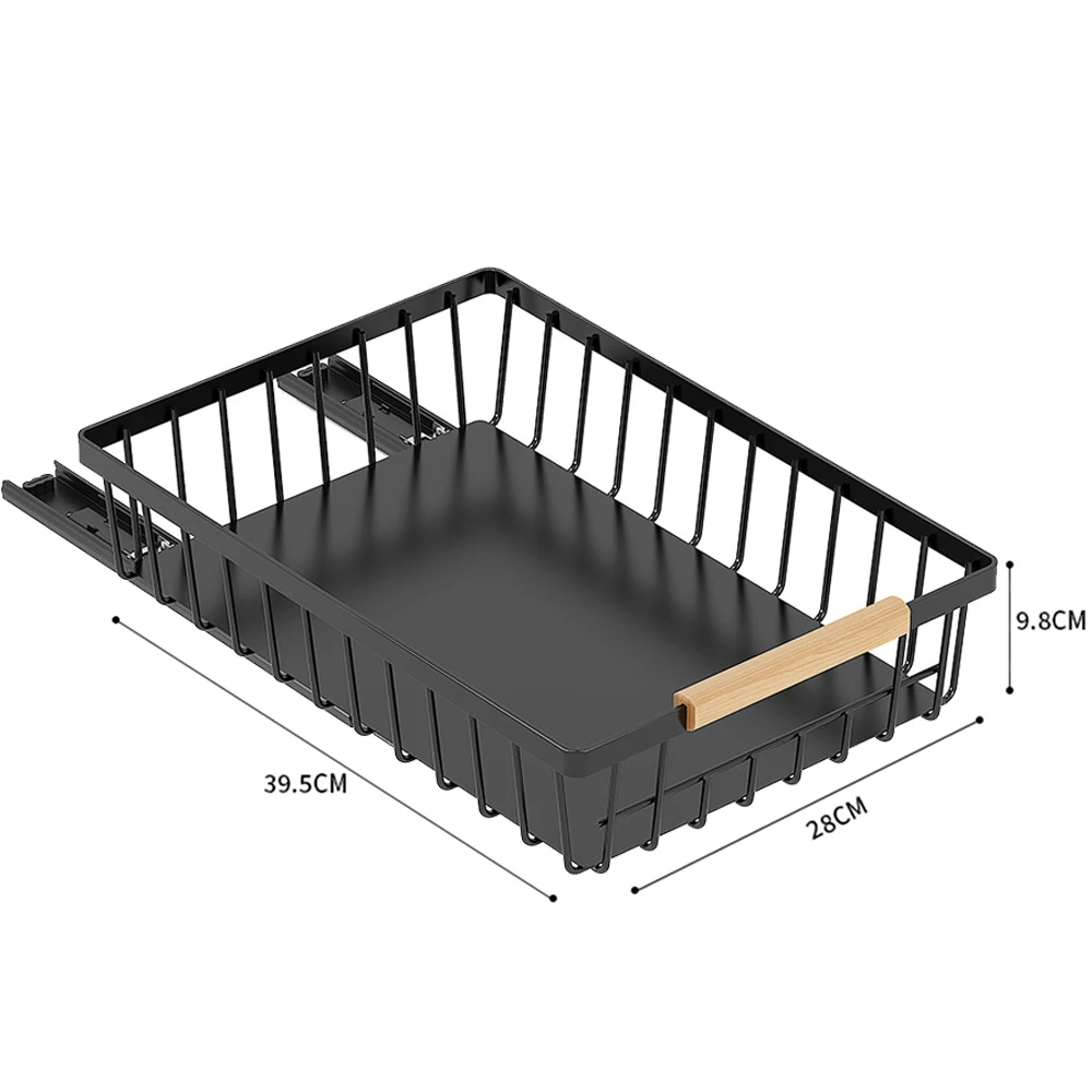 

Выдвижной металлический органайзер для кухни JYPS