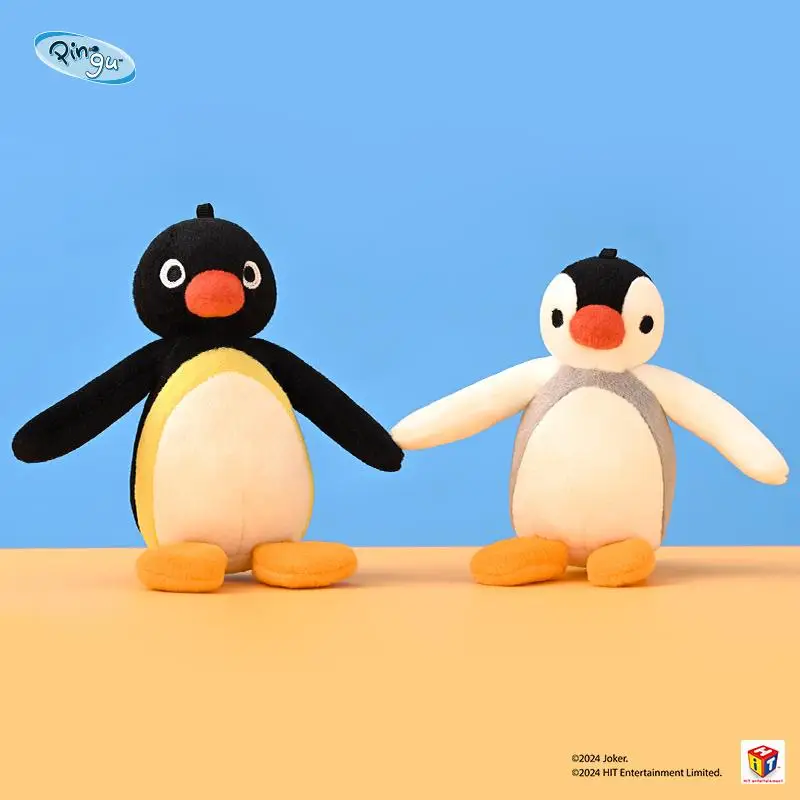 Фото Pingu Pinga Penguin, классическая серия изображений, сумка с подвеской, милая фигурка девушки, кавайный рюкзак на день рождения, детские игрушки на день рождения, подарки №2