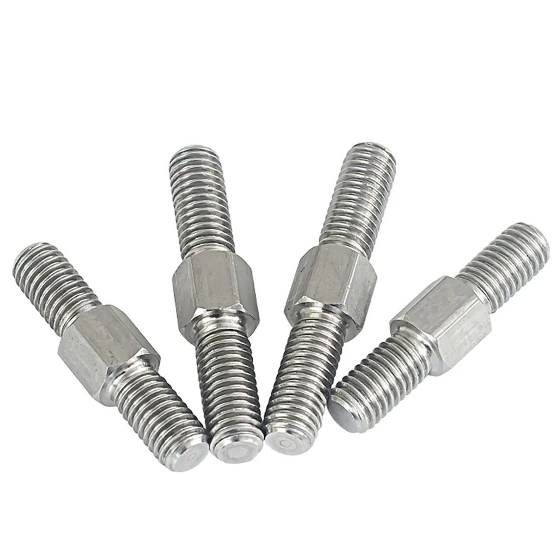 

M6 Left and Right Thread Double End Thread Rod 304 Stainless Steel Positive and Negative Thread Bar Stud Bolts Screw