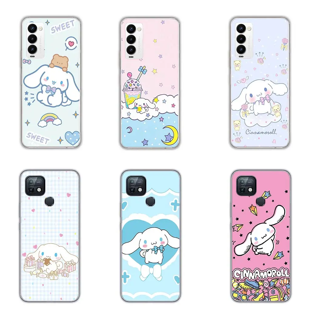 Постер Cinnamoroll Wallpaper Coque Чехол для телефона Samsung Galaxy A04 A14 A23 A34 A54 M23 M33 M52 M53 M30S M31 M51 M21