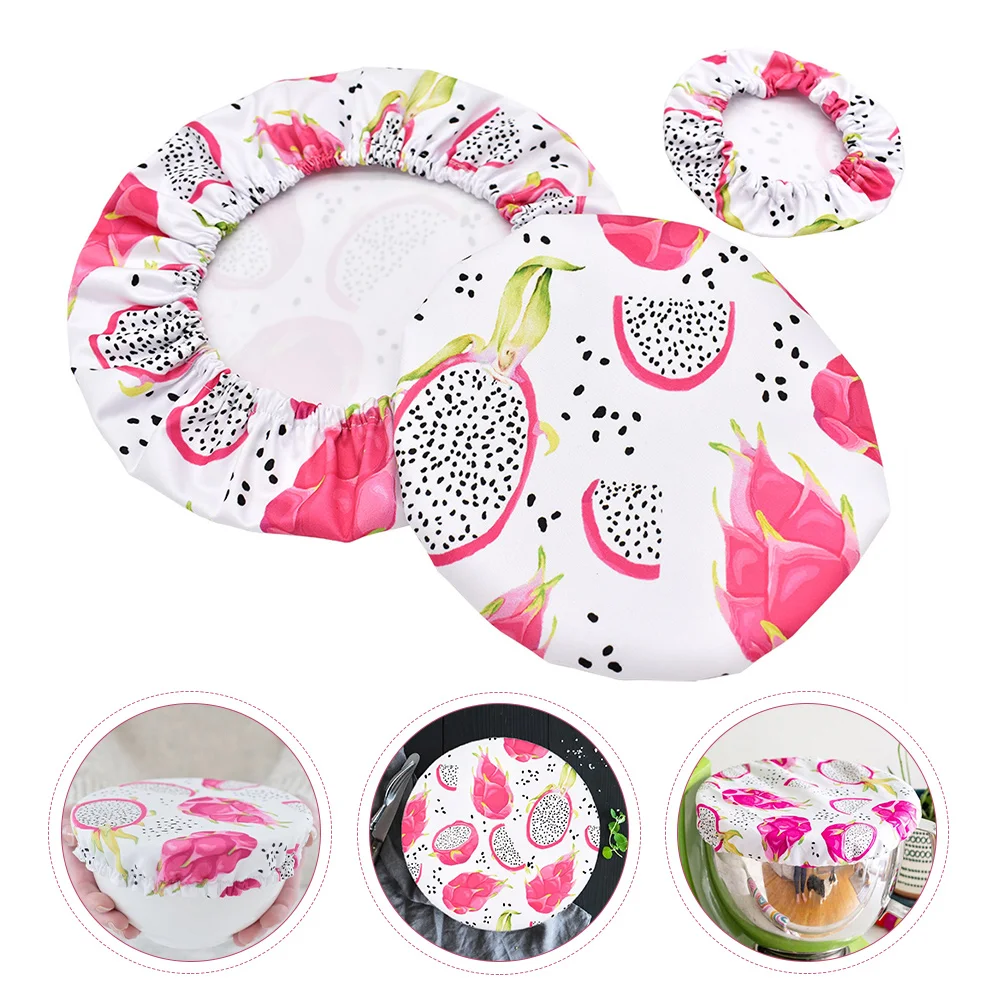 

Covers Bowlcover Reusable Elasticdish Fabric Kitchen Microwave Lids Cloth Stretch Plate Screens Stretched Stretchable Storage