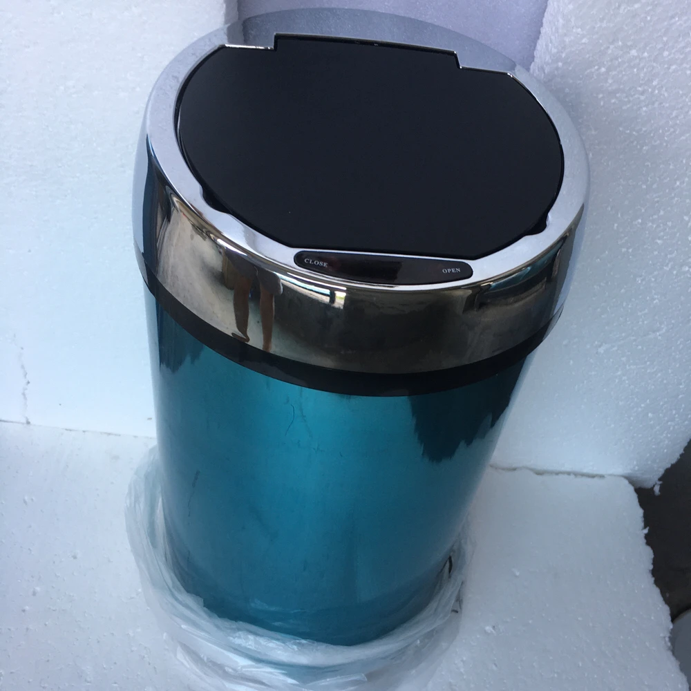 Контейнер для мусора из нержавеющей стали с датчиком 12 л | Дом и сад