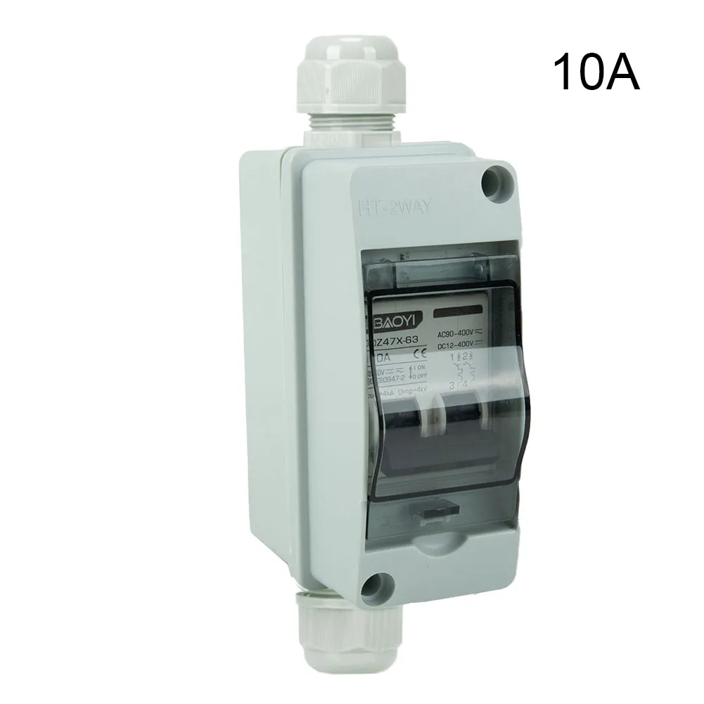 

IP65 Waterproof Circuit Breaker Solar Photovoltaics Battery PV Combiner Box DC Switch Miniature Circuit Breakers Electrical Tool