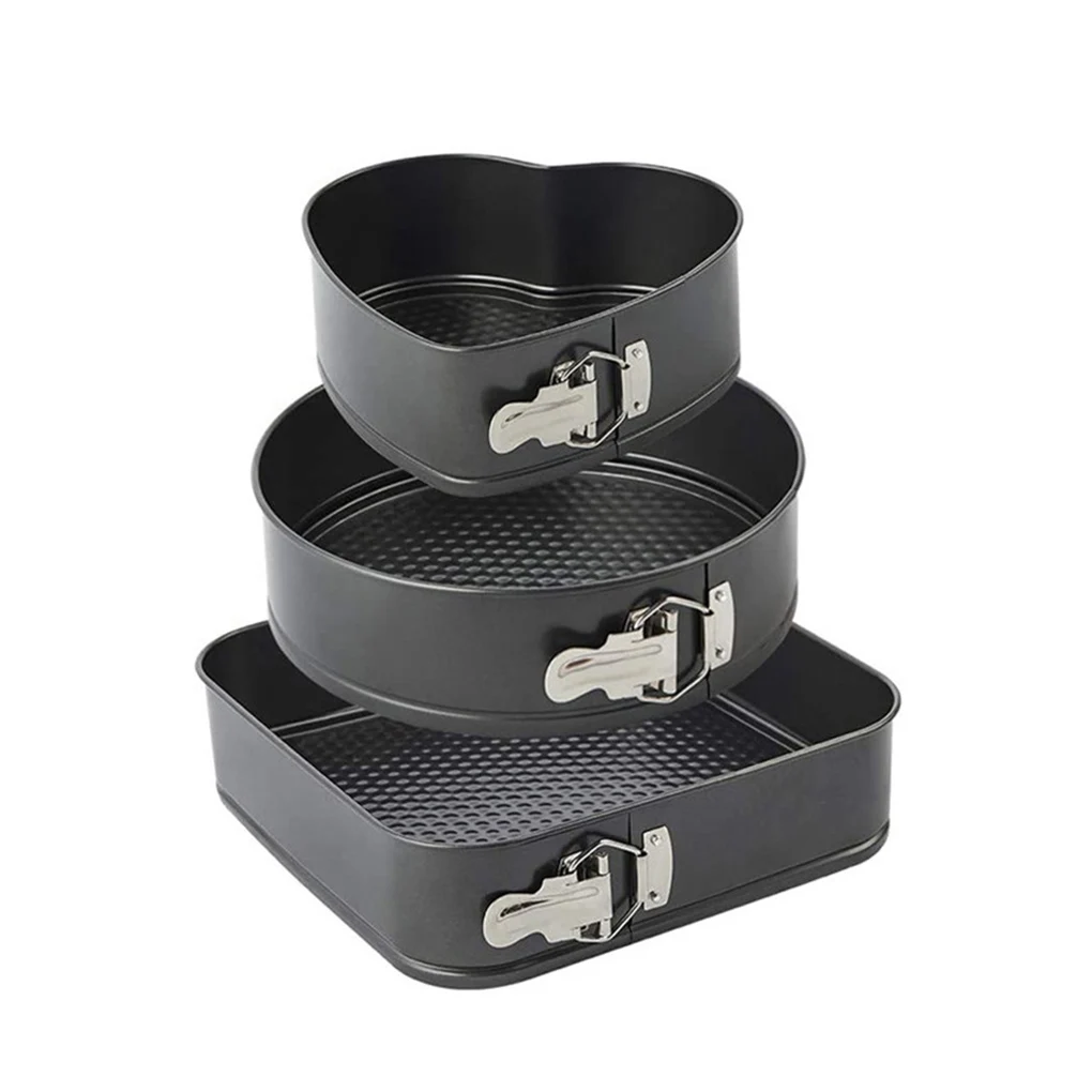 

3 шт., антипригарные съемные формочки для торта