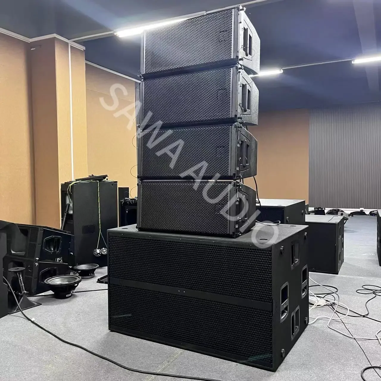 HDL 30-A двойные 10-дюймовые активные двусторонние линейные динамики с неодимовым