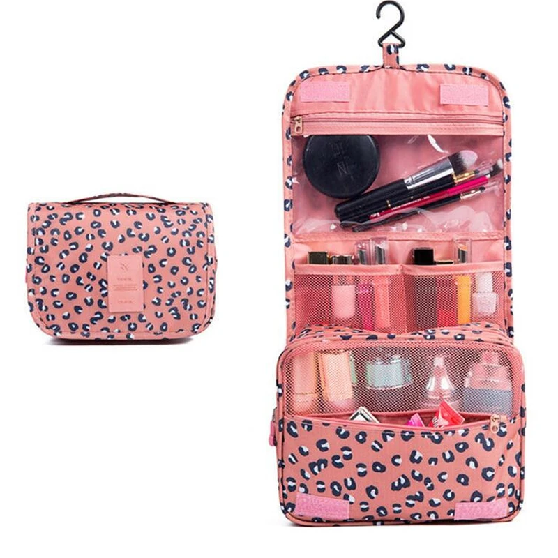 

Women Makeup Bag High Capacity Travel Cosmetic Bag Waterproof Toiletries Storage Bags Travel Kit Make Up Cases Neceser Organizer
