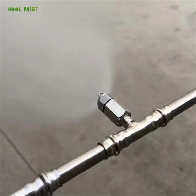 S441 High pressure 0-500bar Stainless Steel Binding Welding Connnectors 10/24UNC Two Hole Fittings 120 Or 180 Degree Mist System