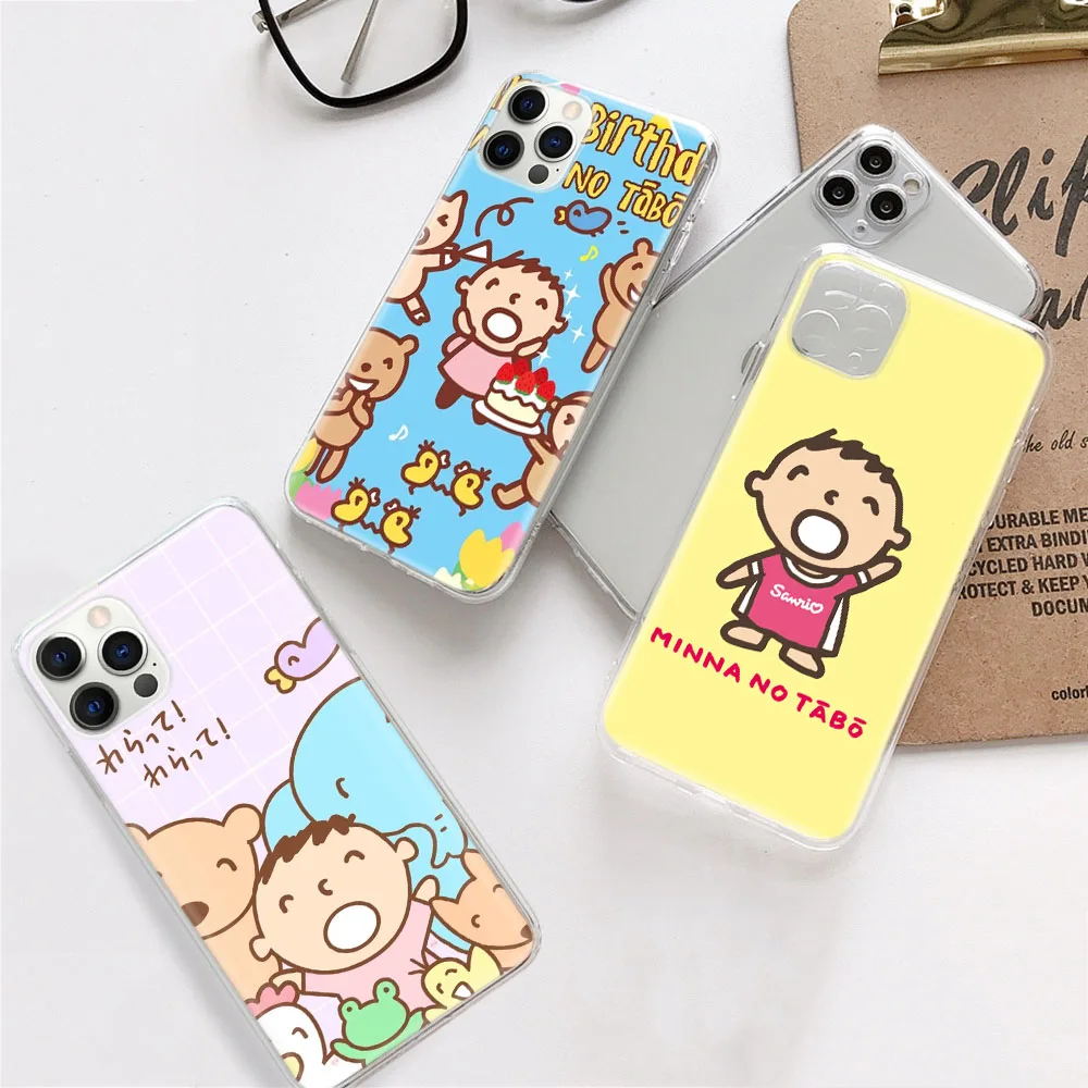 Прозрачная мягкая фотография Minna No Tabo для Infinix Hot 10 Lite 10S 10I Play Note 11 11S Pro