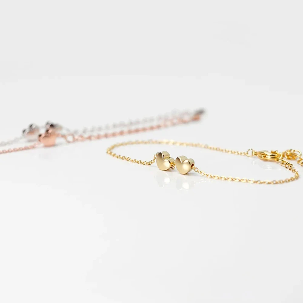 Women's Personalized Pendant Bracelet Heart Pendant Letter Name Custom Stainless Steel Bracelet Women's Fashion Accessories