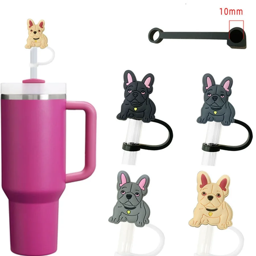 

Силиконовые крышки для трубочек Stanley в форме собаки