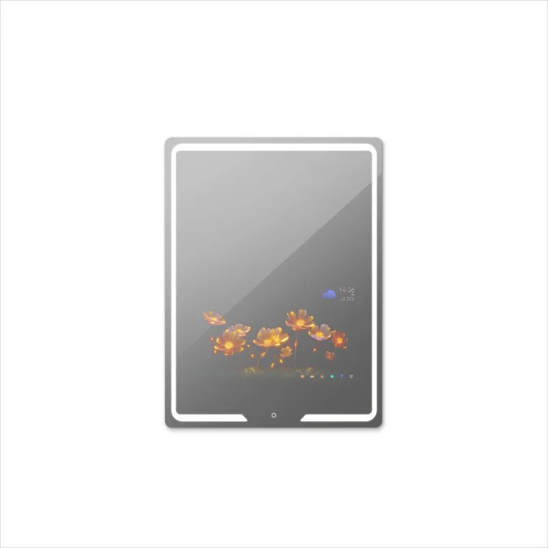 2024 Top Vercon интерактивное умное светодиодное зеркало для ванной комнаты с питанием