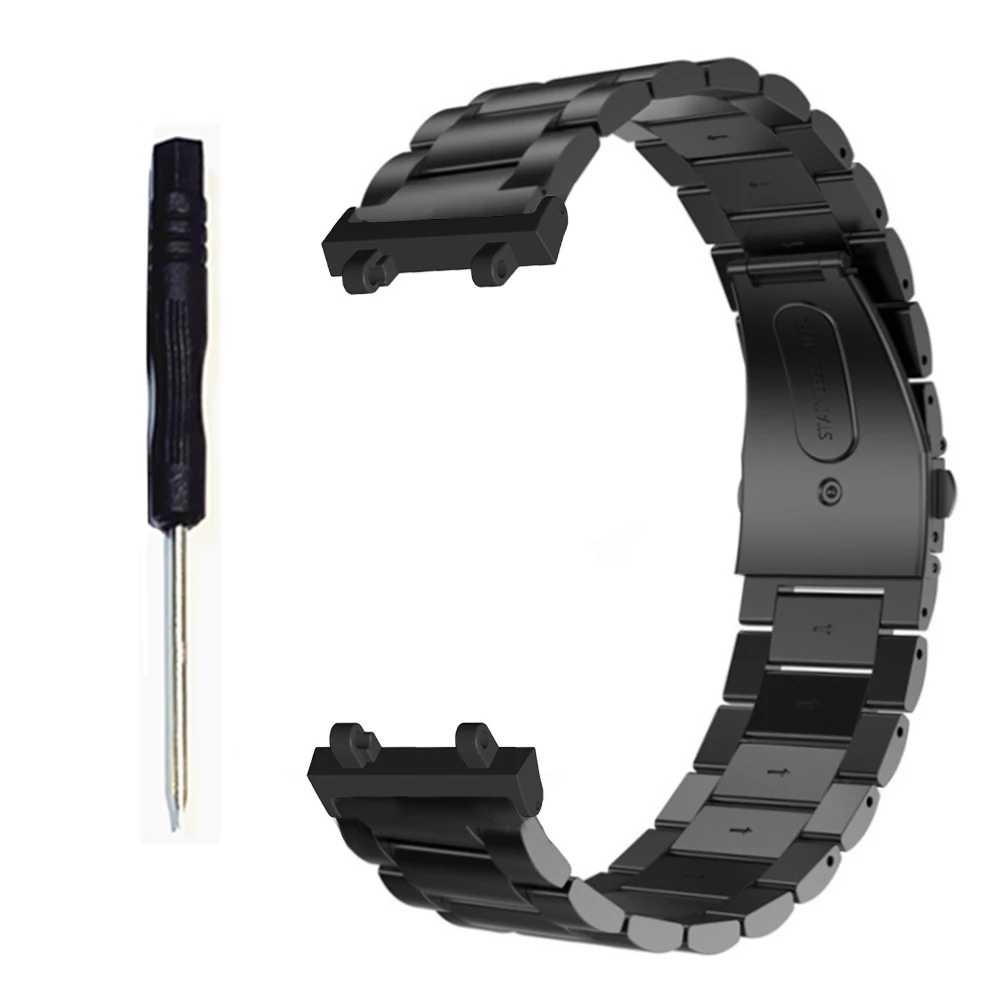 Luxurious Stainless Steel Band For Amazfit T Rex Pro Smart Watch Strap Metal Bracelet For Xiaomi Huami Amazfit T Rex 2 T-Rex Pro