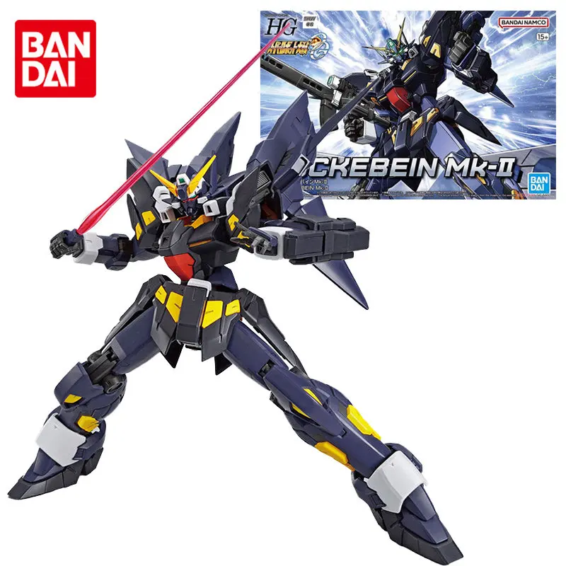 

Bandai Оригинальные супер робот войны HG Оригинальное поколение OG HUCKEBEIN Mk-II аниме экшн-фигурка Сборка игрушки-модели Gundam