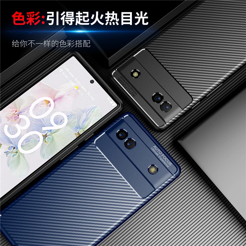 For Google Pixel 6A Case Google Pixel 6A 6 Pro 5 5A 4A Cover Silicone Soft Rubber Protector Case For Google Pixel 6 A Case