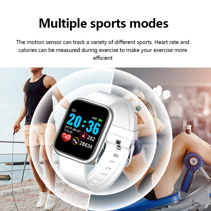 I5 Woman Smart Watch Men Sport Smartwatch Digital Connected Fitness Bracelet Watches Clock For Android IOS | Электроника