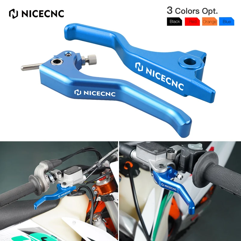 

NiceCNC Shorty Brake Lever & Clutch Lever For Sherco SE 250 300 R/Factory SE-F 250 300 450 R/Factory 2015-2022 Husqvarna GasGas