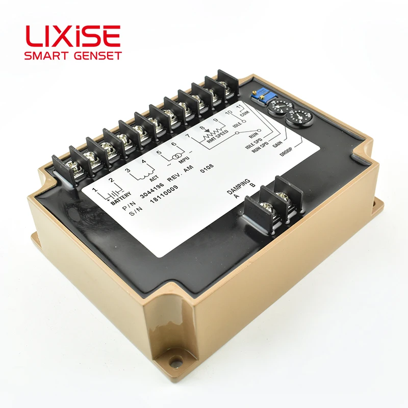 3044196 дизельного генератора LIXiSE электронный регулятор скорости RPM блок управления