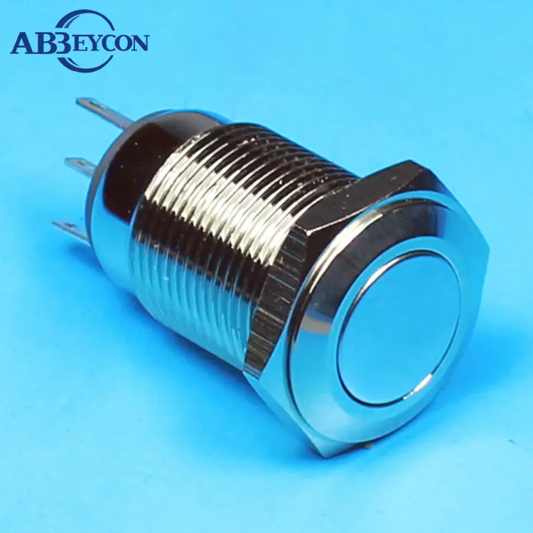 

Плоская Круглая головка IB 1633Z, 16 мм, 1NO1NC, Функция фиксации без лампы, 220 В, переключатель ВКЛ-ВЫКЛ, водонепроницаемый, 5 шт./партия