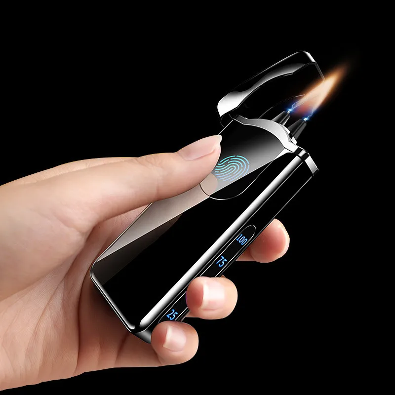 

Электронная сигарета USB, ветрозащитная дуга, плазменный беспламенный подарок для мужчин, роскошный оригинальный бренд