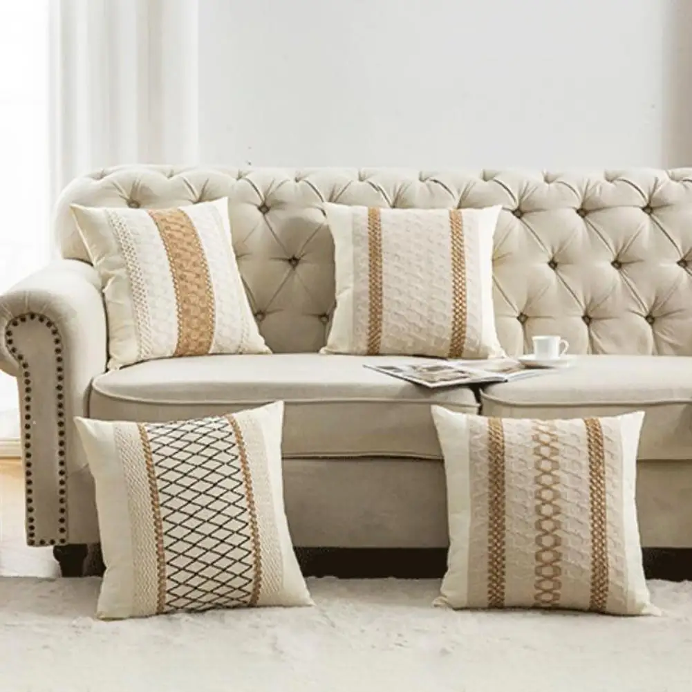 2 шт. наволочка в богемном стиле одинаковые по цвету квадратной формы украшение