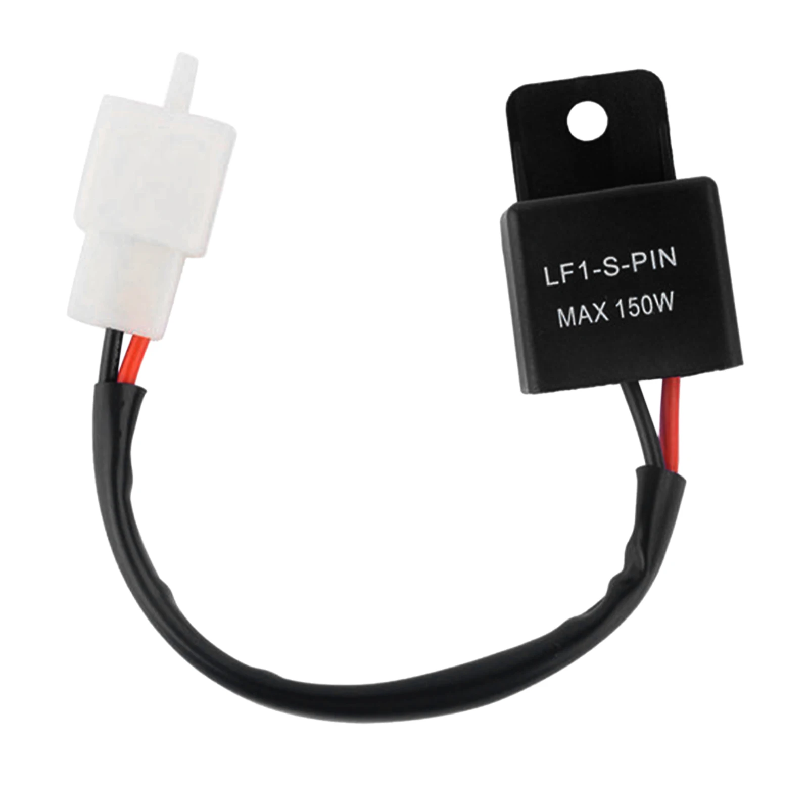 

For Motorcycle Flasher Plug Play Durable Electronic DIY Modification 2Pin 12V Turn Signal Light Easy Install LED Indicator Relay