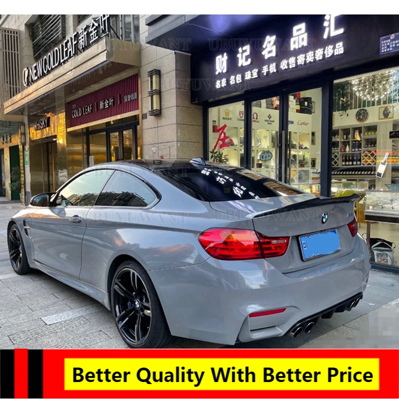 

Задний спойлер из АБС-пластика и углеродного волокна для BMW 4 серии Coupe F32 2-Door 2014-2020 428i 435i 440i ABS PSM
