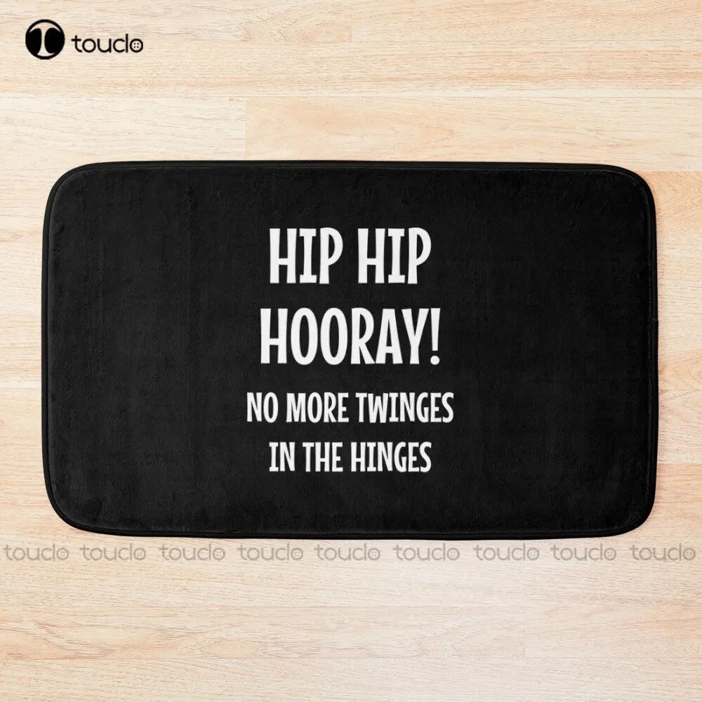 

Набедренная бедра! Коврик для ванной черного цвета, с петлями